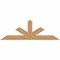 Ekena Millwork Saratoga Smooth Timber Gable Bracket, Western Red Cedar, 72"W x 24"H x 1 1/2"D x 5 1/2"F, 8/12 Pitch GBW072X24X0206SAR00SWR - alternate 1